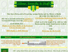 Tablet Screenshot of antique-radios.net